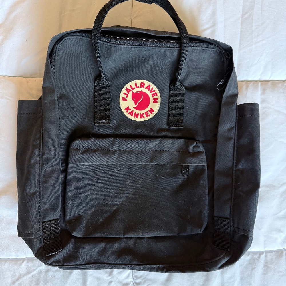 Fjallraven Kanken Black Backpack